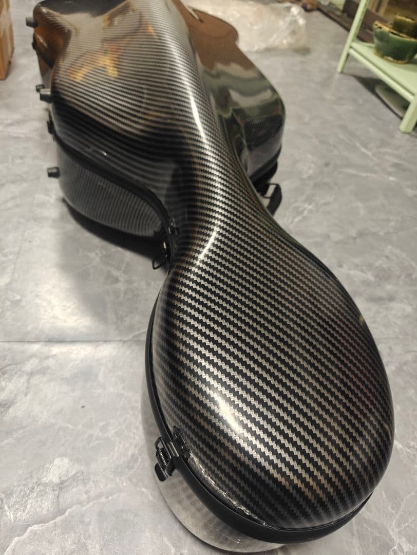 チェロ　ハード　ケース グレー ハードシェル　4/4