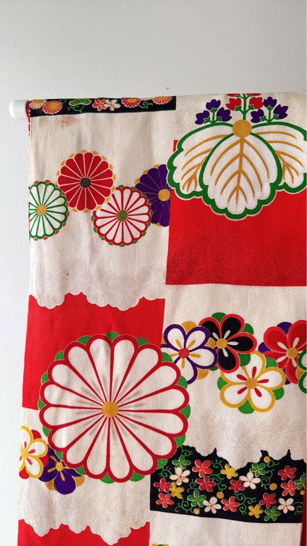 アンティーク着物　7歳　七五三 レトロ