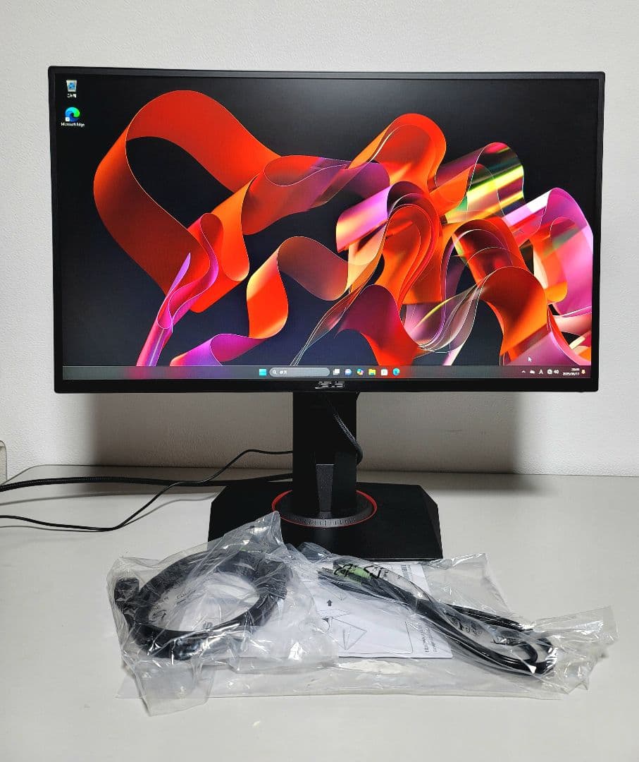 美品　ASUS VG258QR ゲーミングモニター 165Hz 24.5インチ