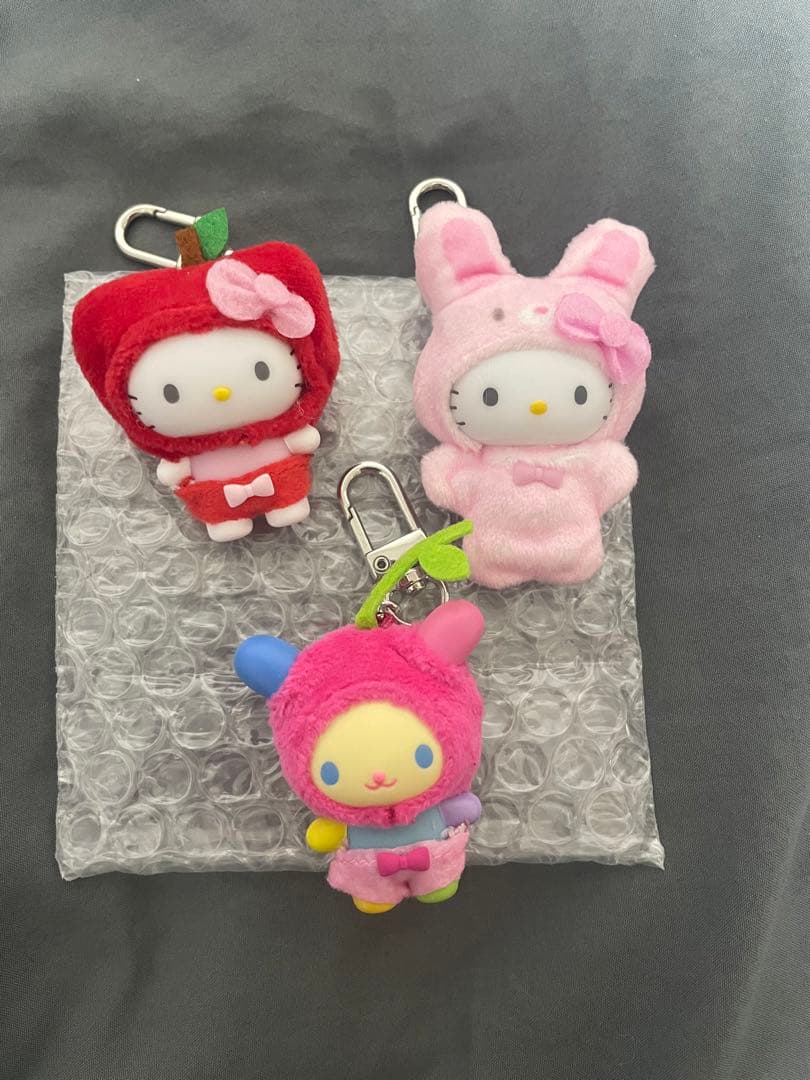 サンリオ　ちびっとも　ウサハナ　キティ　3点セット