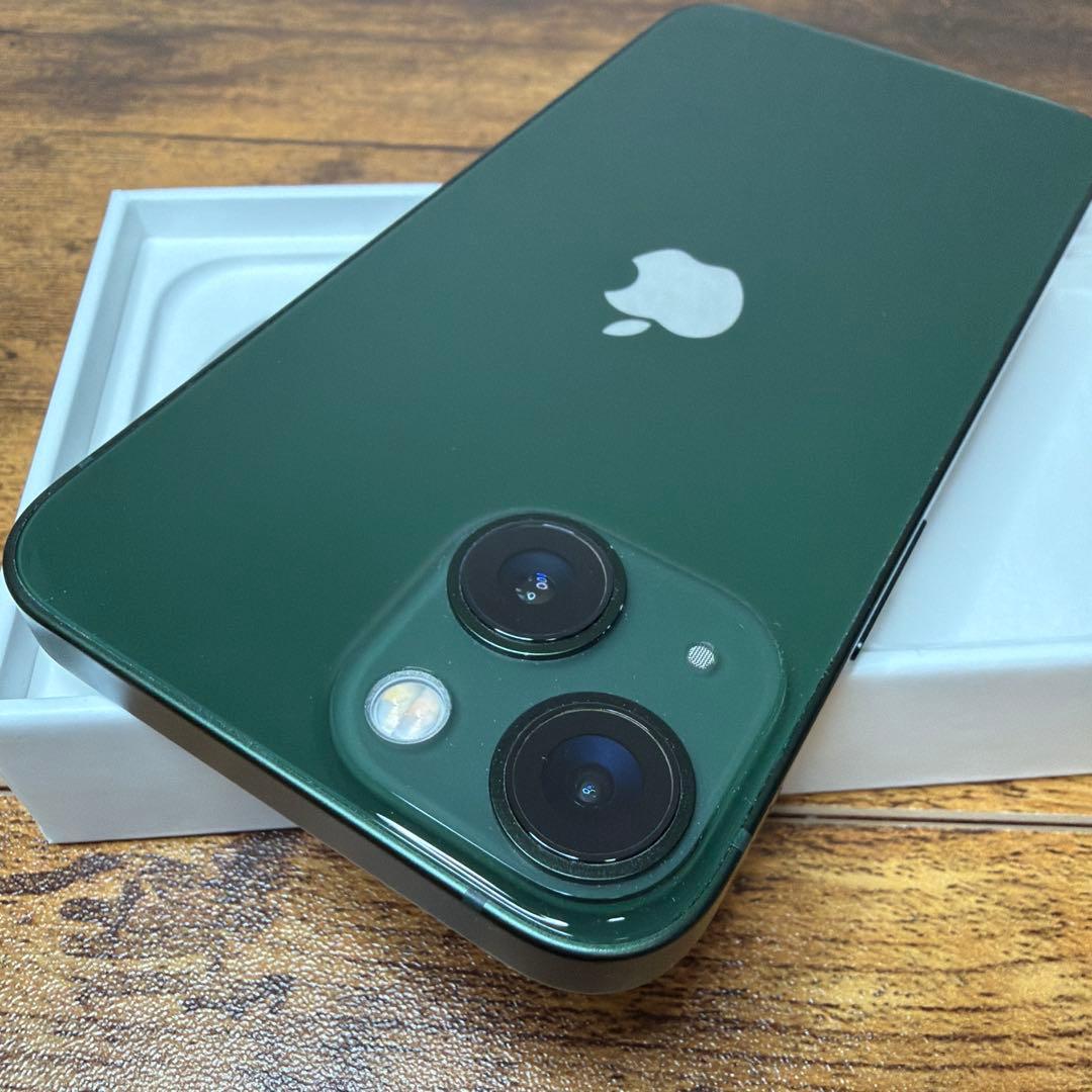 ⭐️美品　iPhone13mini 128GB SIMフリー グリーン