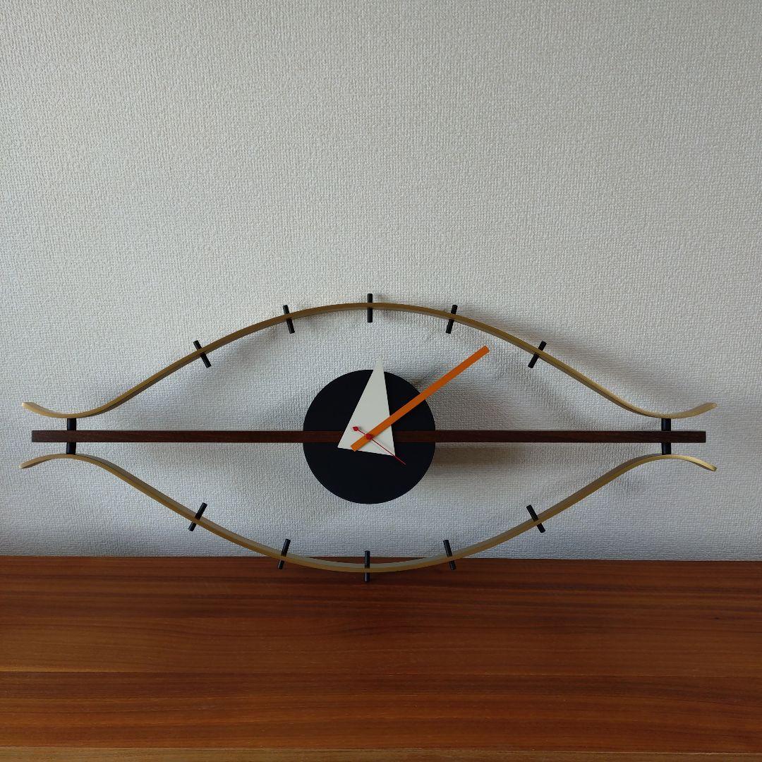 ジョージ・ネルソンデザイン　アイクロック　訳あり