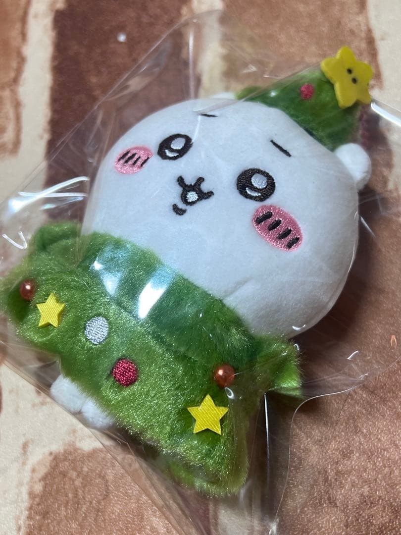 ちいかわ ハッピーホリデーなマスコット ハチワレ クリスマス 限定