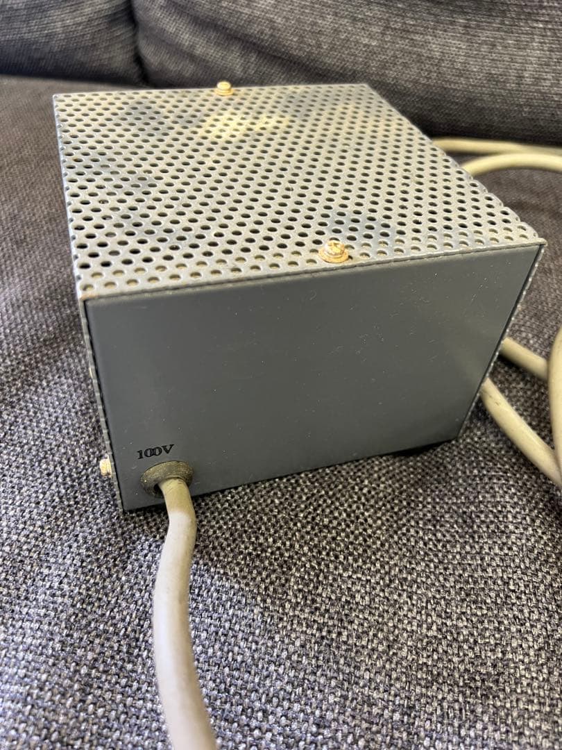 日本製 1986年代 電圧変換機 100V→117V 5A オーディオ用電源