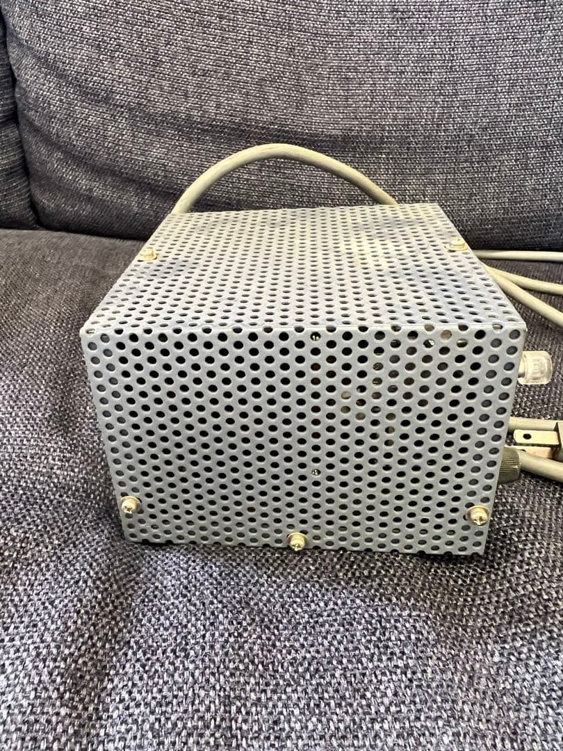 日本製 1986年代 電圧変換機 100V→117V 5A オーディオ用電源