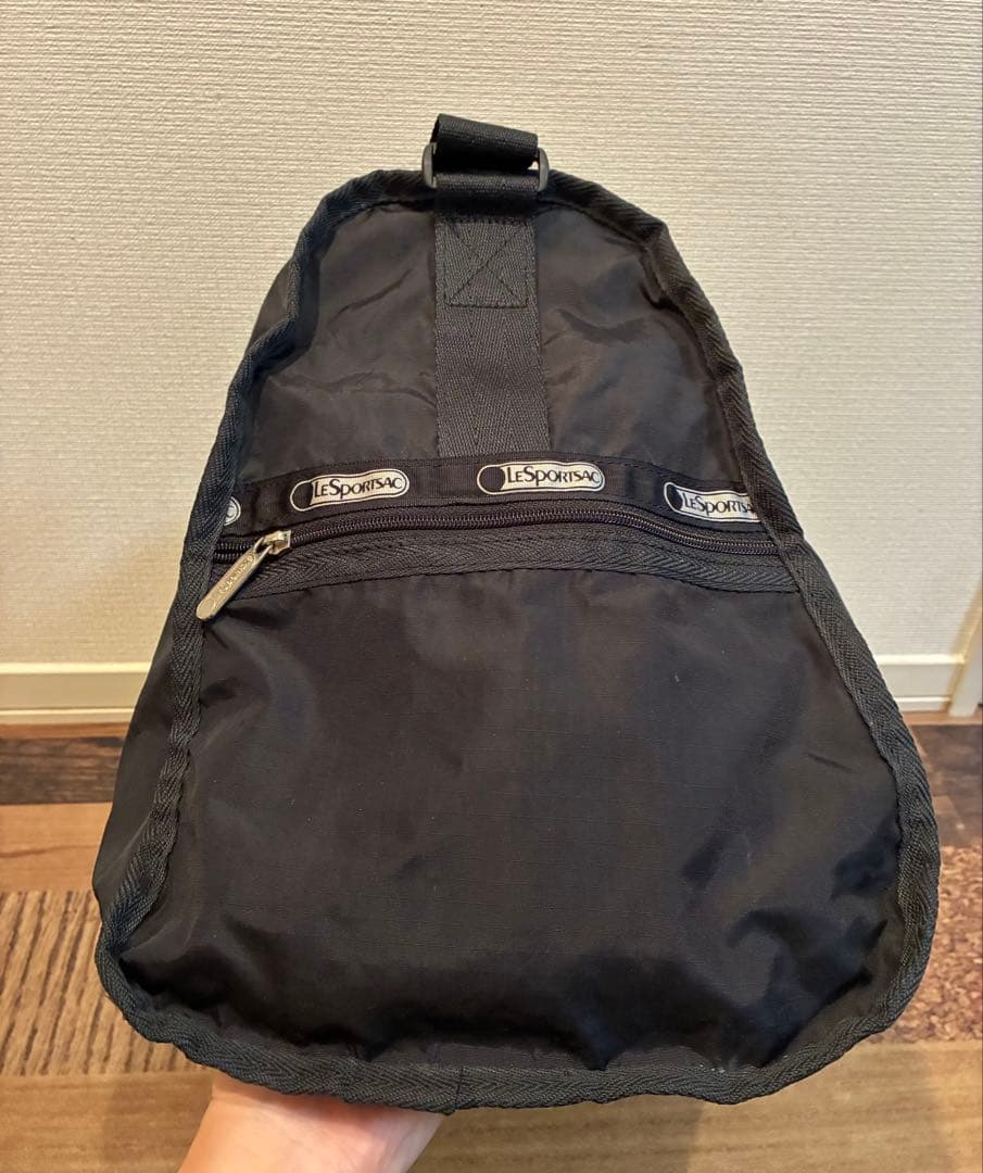 新品同　レスポートサック ボストンバッグ　オールブラック