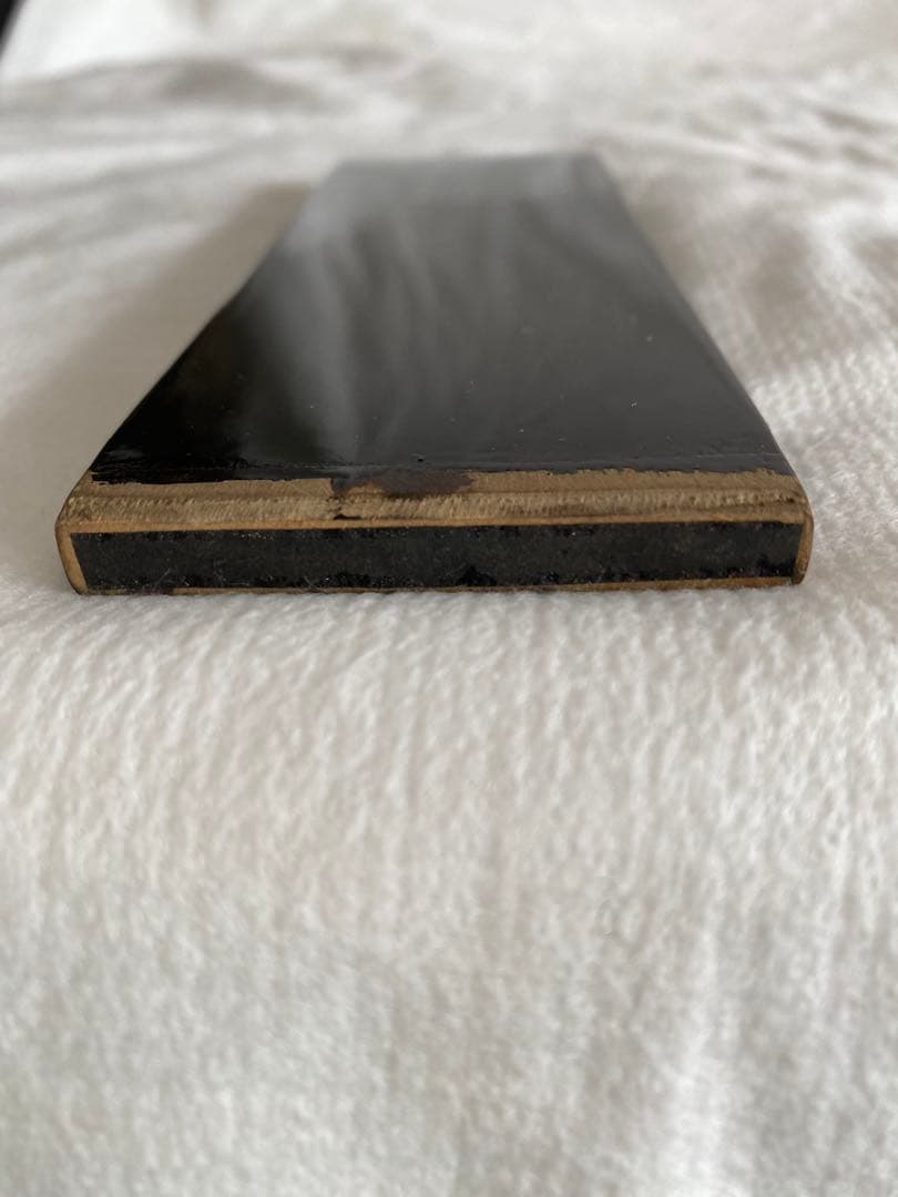 希少品　漆ハケ　刷毛庄　60粍　本体漆塗り済み