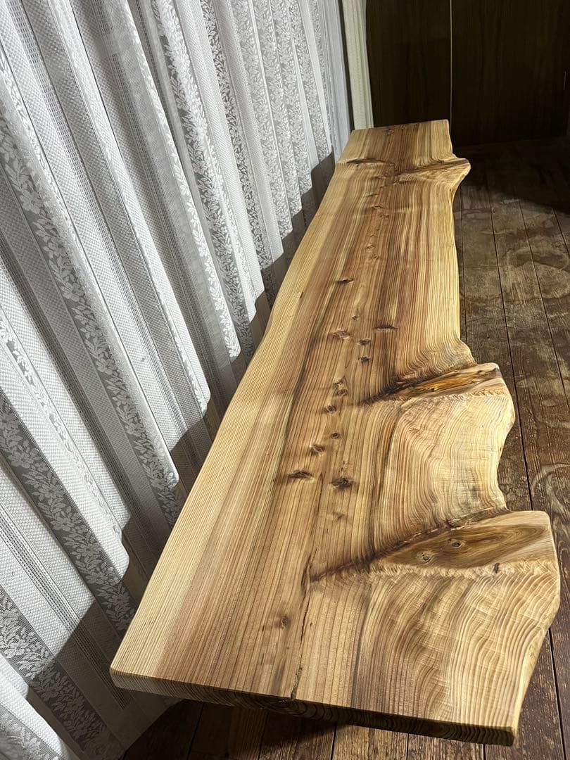 杉　ローテーブル　無垢材　一枚板　テーブル　ダイニングテーブル　机