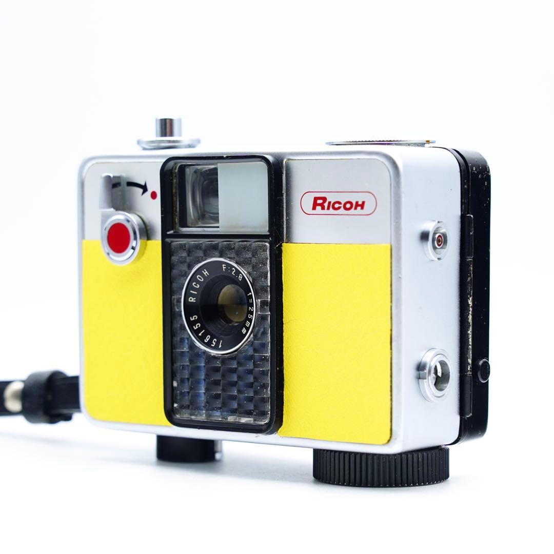 【動作確認・整備・清掃済み＊試写あり】黄色 リコーオートハーフS