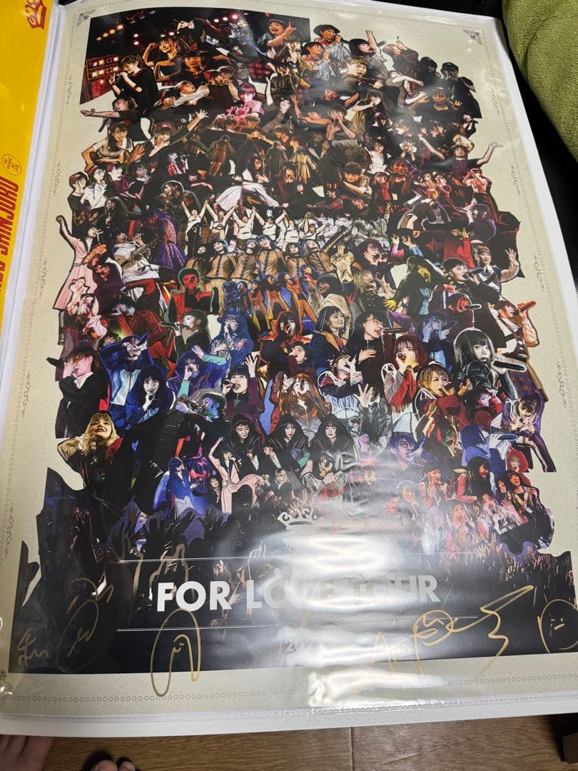 BiSH 全員直筆サイン入り　メモリアル　ポスター
