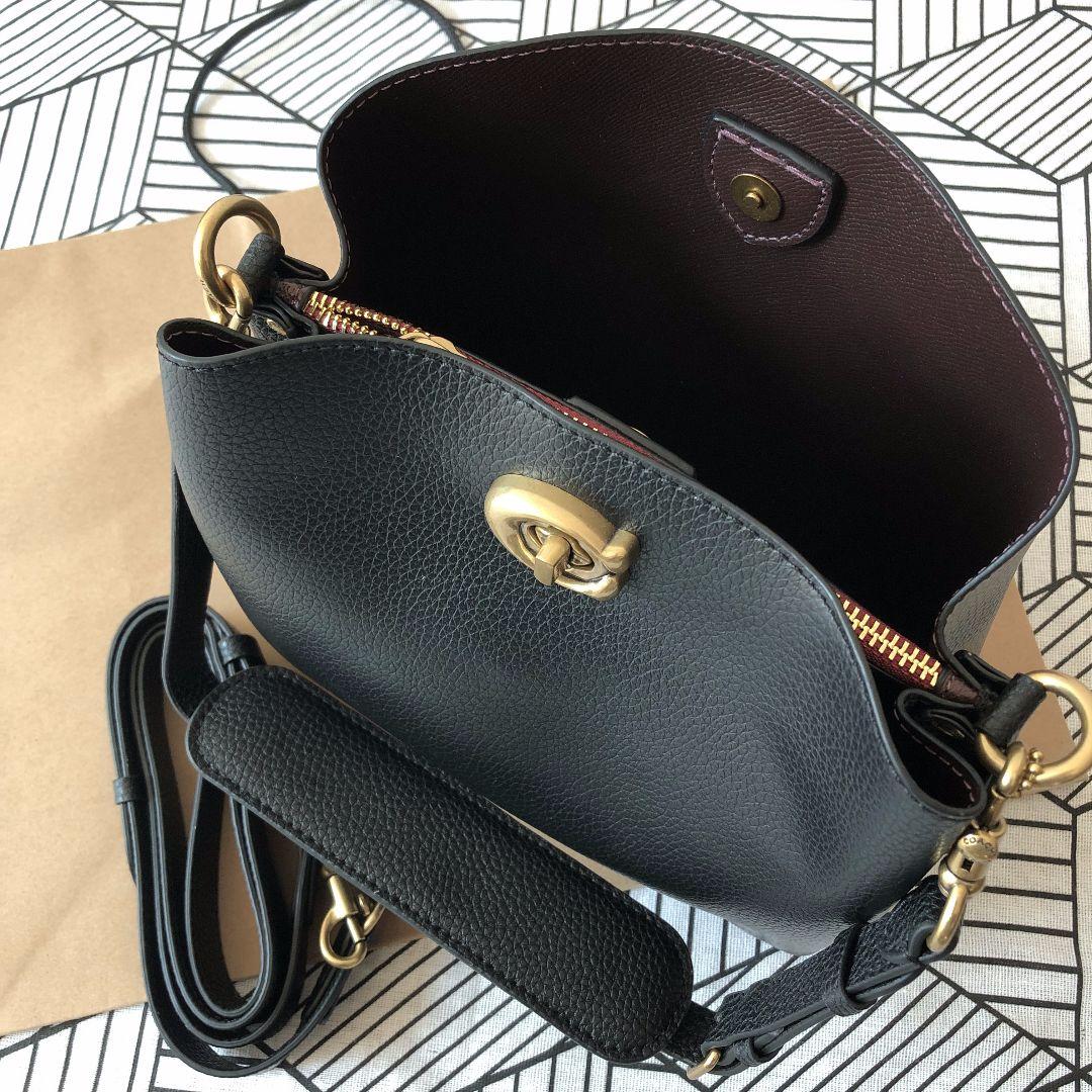 COACHコーチバッグ C3916 ブラック ハンドバッグ ショルダーバッグ