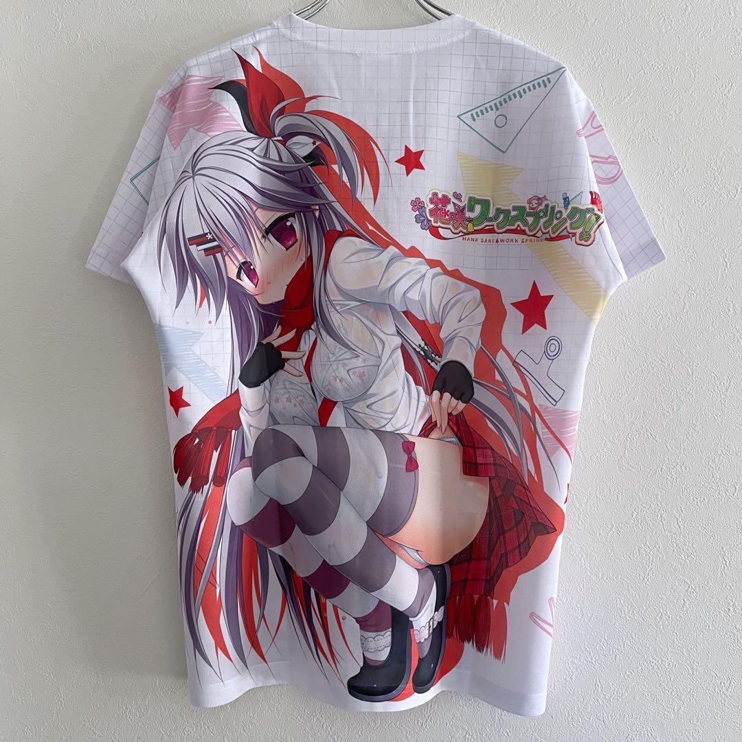 花咲ワークスプリング! Tシャツ Lサイズ 漫画 アニメ 映画 ゲーム 声優