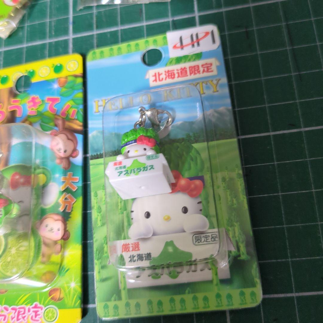 未使用 未開封ご当地キティちゃん ファスナーマスコット 根付 おまけつき