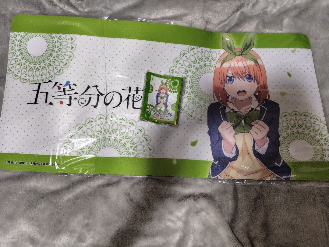 五等分の花嫁 プレイマットとカードスリーブ　中野四葉