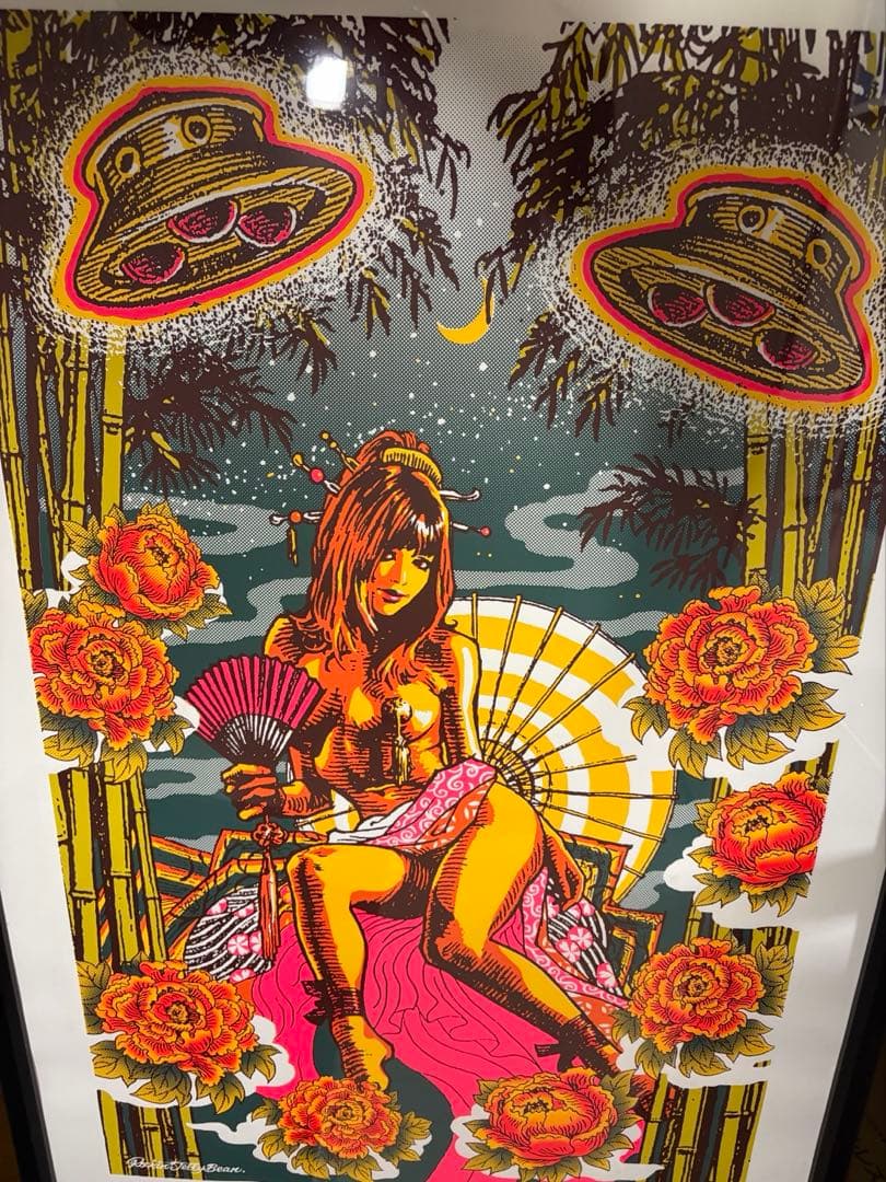 ロッキンジェリービーン KAGUYA BABY シルクスクリーンアート