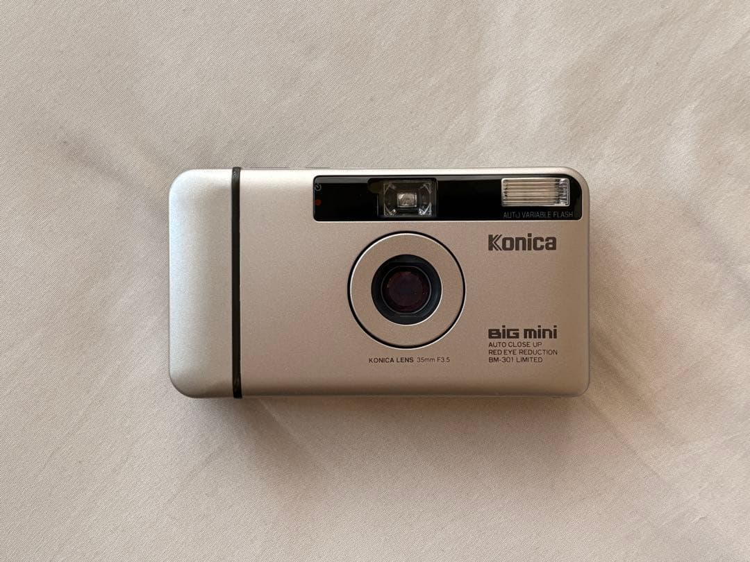 【美品】Konica BIG mini BM-301 コンパクトフィルムカメラ