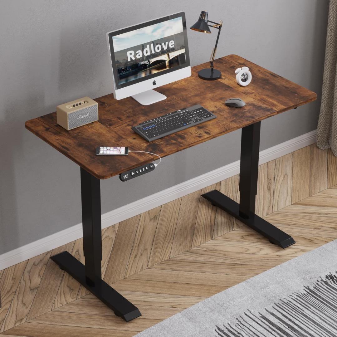 新品 未開封 Radlove 電動 昇降式 パソコン デスク 120 × 60