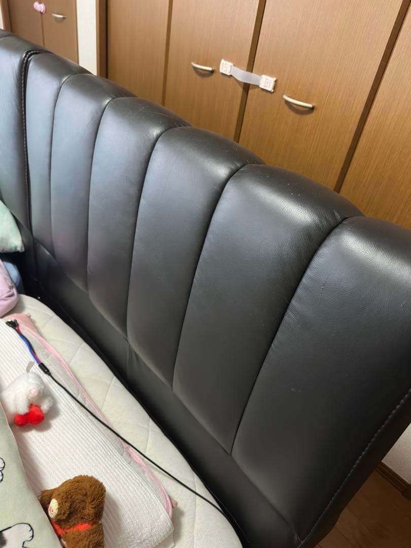 大塚家具 キングスダウン シングルベッドフレーム×2