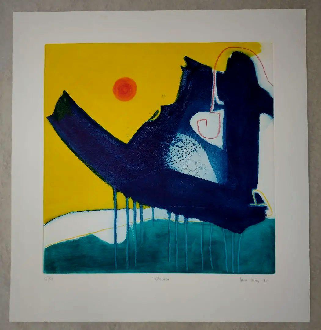 絵画　カラー銅版画　シ―ト