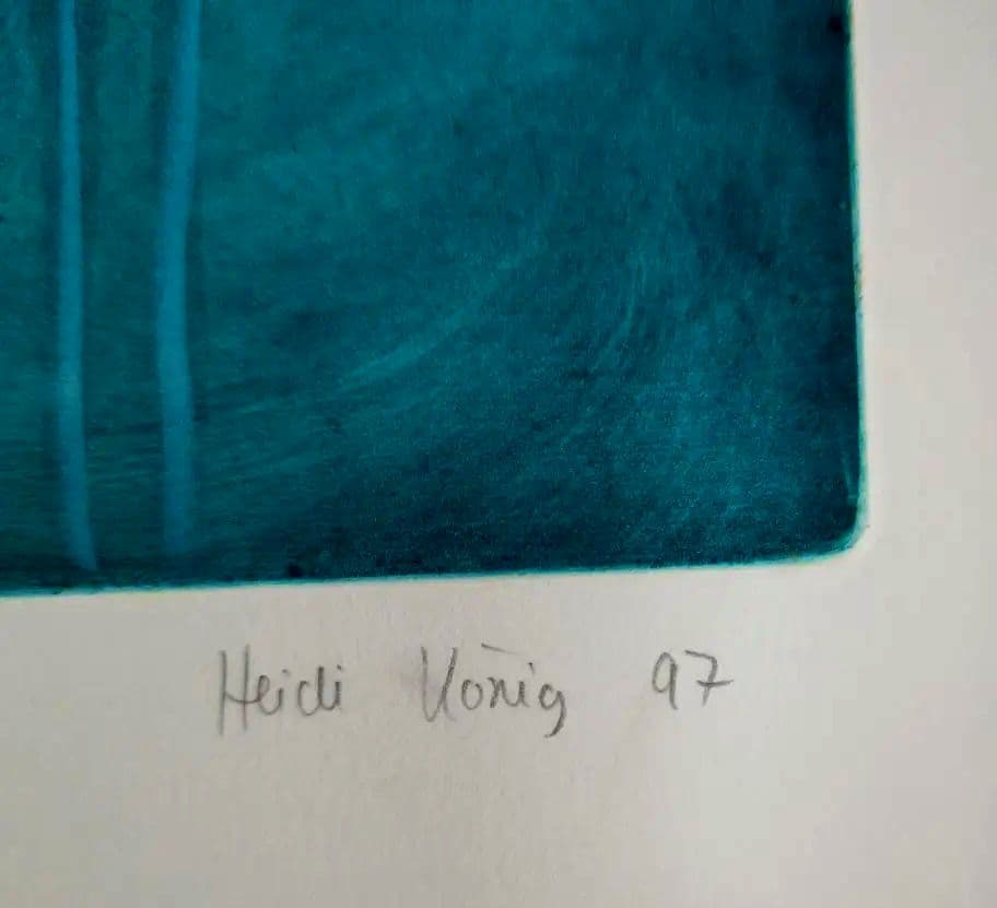 絵画　カラー銅版画　シ―ト