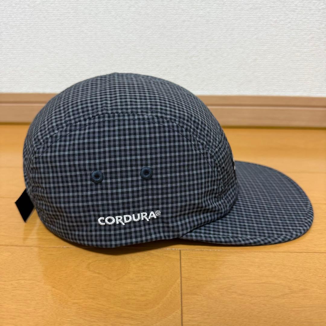 Supreme Cordura Plaid Camp Cap ブラック 25ss