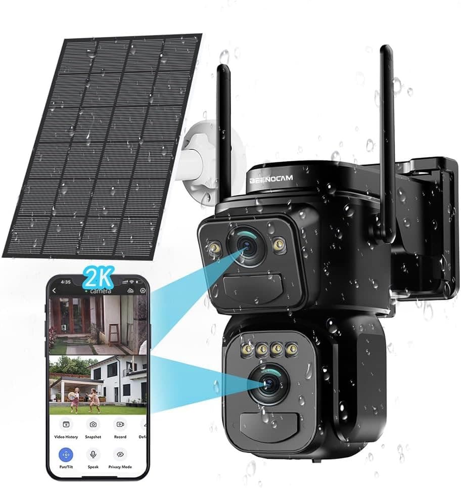 ✨在庫限り✨防犯カメラ 屋外ソーラー ワイヤレス 2.4/5GHZ WiFi対応