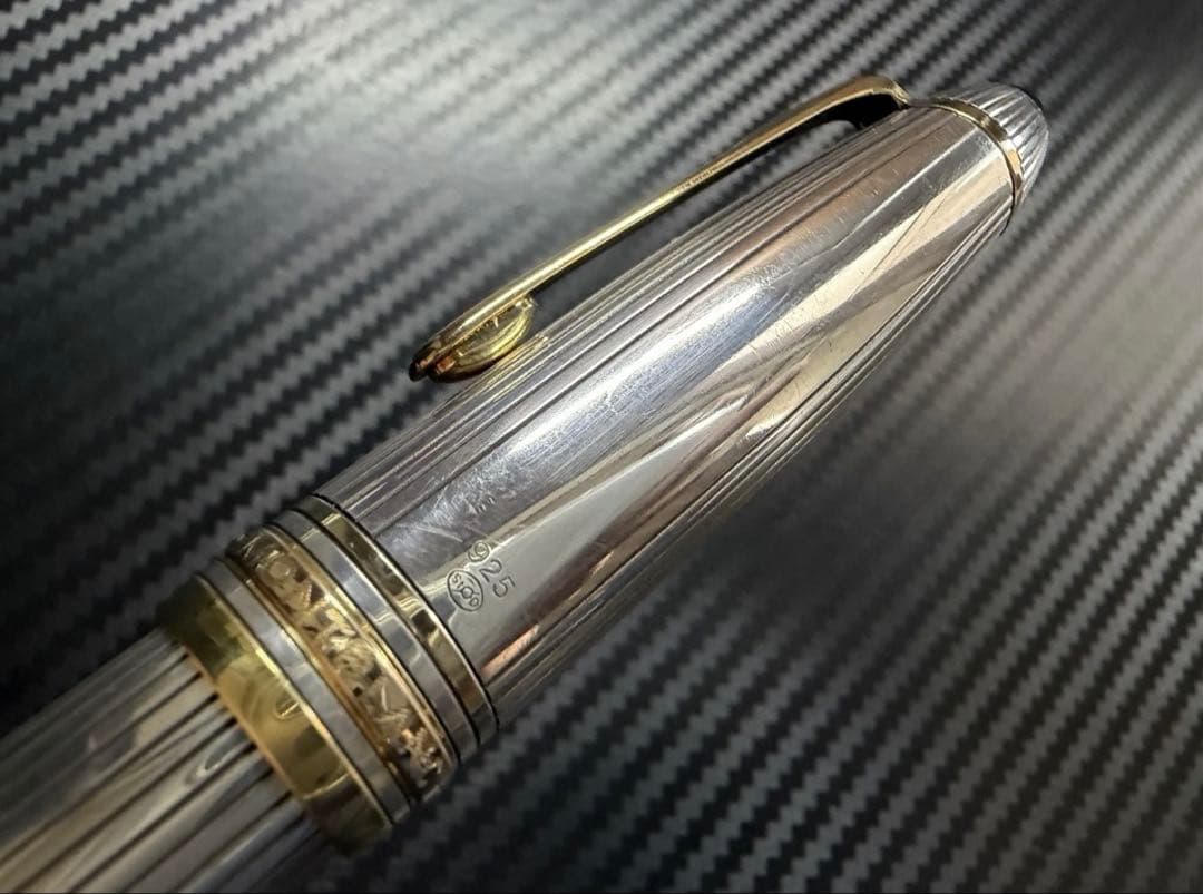 極美品 モンブラン マイスターシュテュック 1468 ソリテール 万年筆 B
