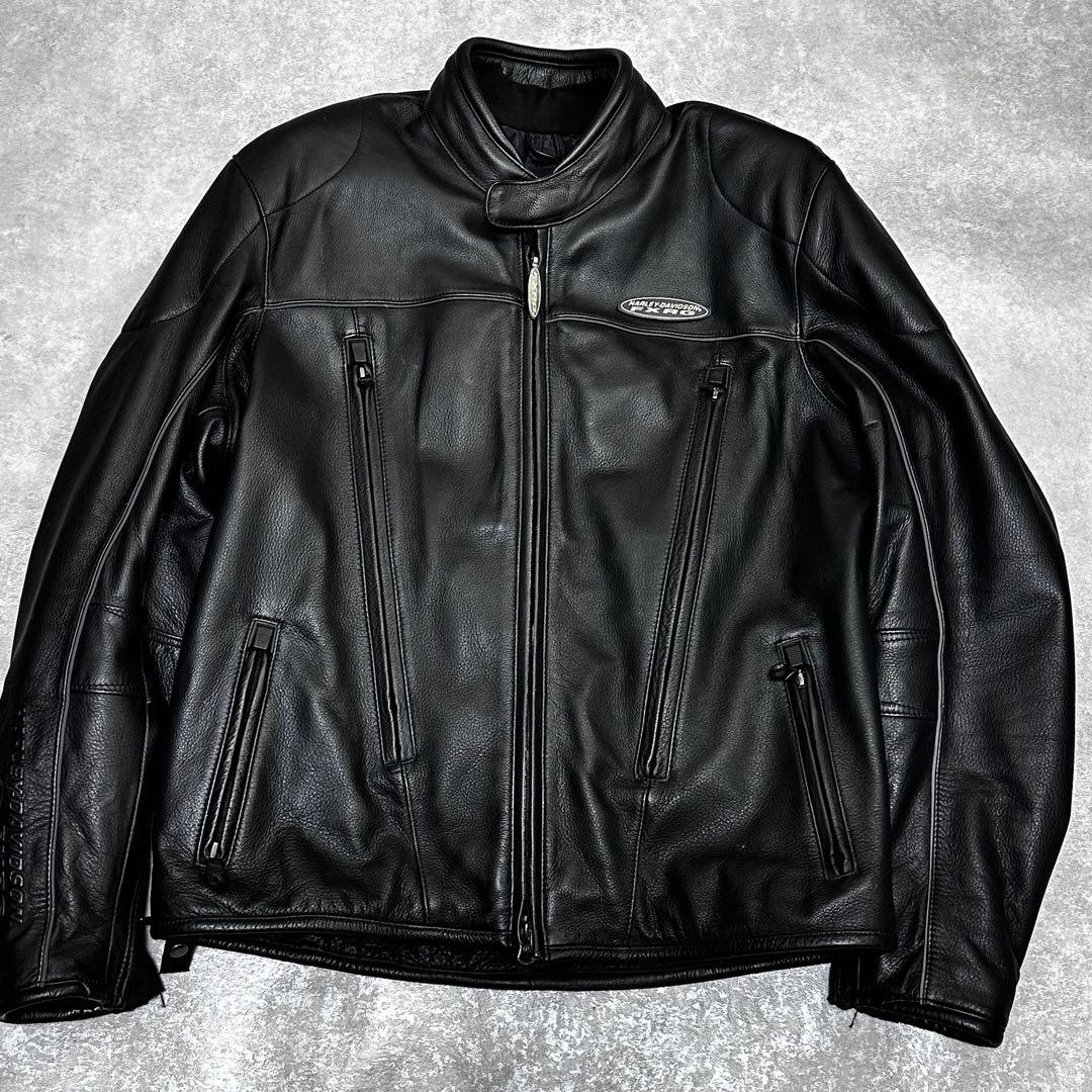 ハーレーダビッドソン ライダース ジャケット FXRG レザー 本革 2way
