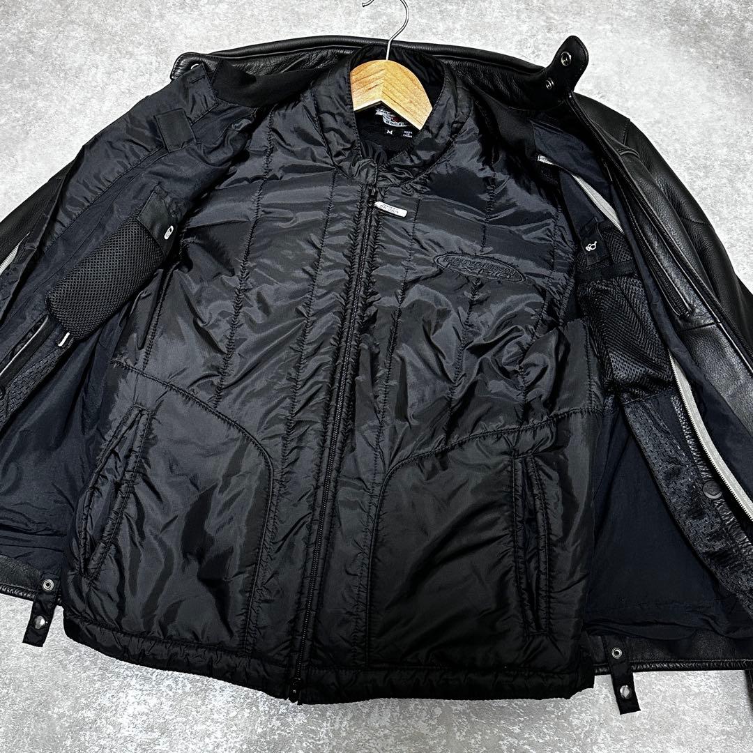 ハーレーダビッドソン ライダース ジャケット FXRG レザー 本革 2way