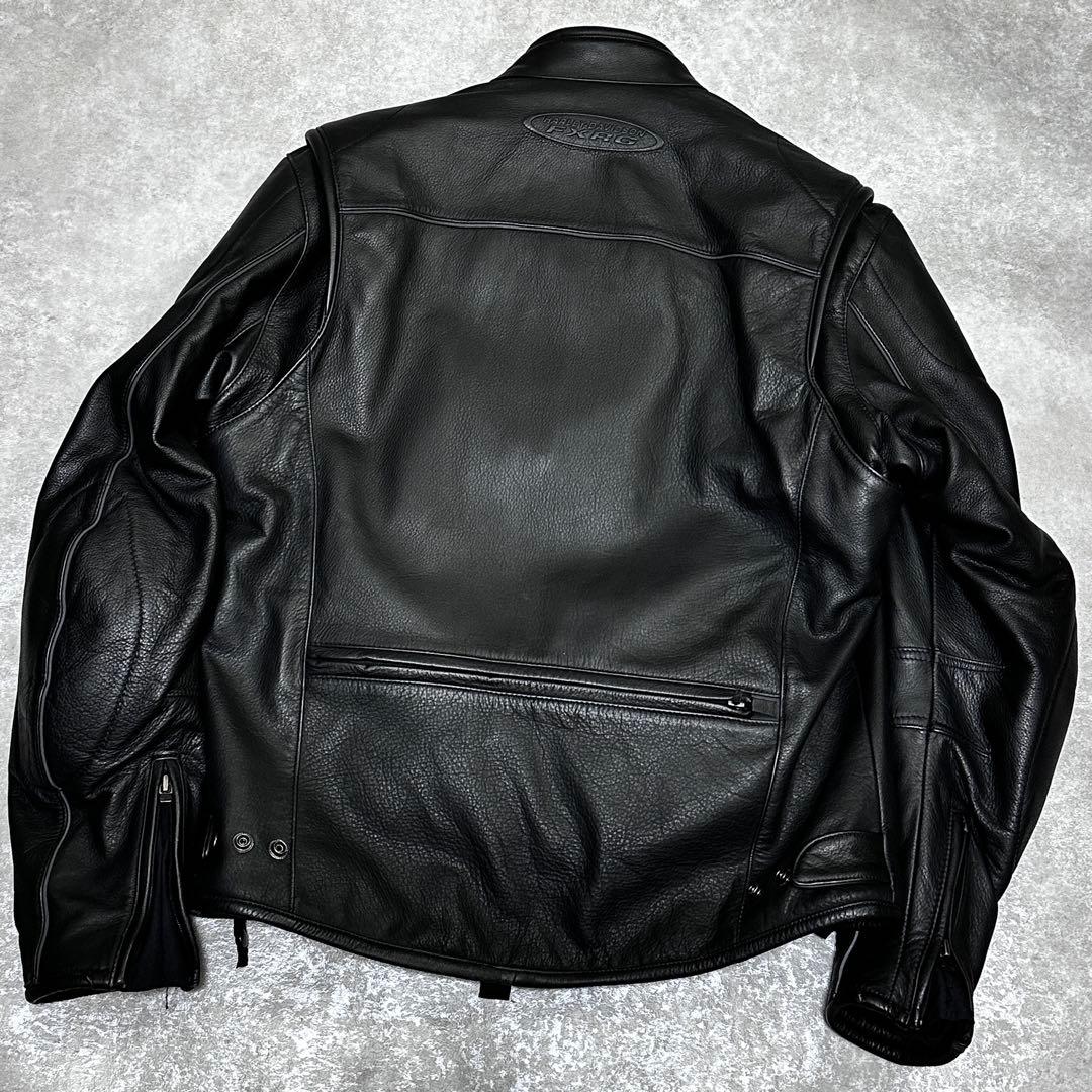 ハーレーダビッドソン ライダース ジャケット FXRG レザー 本革 2way