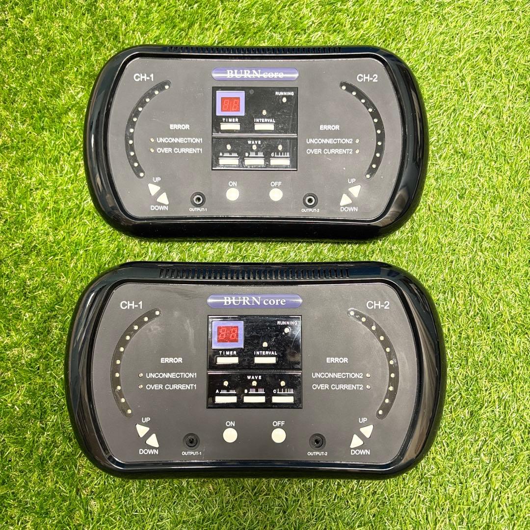 美品 複合高周波マシン JOYトレ EMS バーンコア 楽トレ