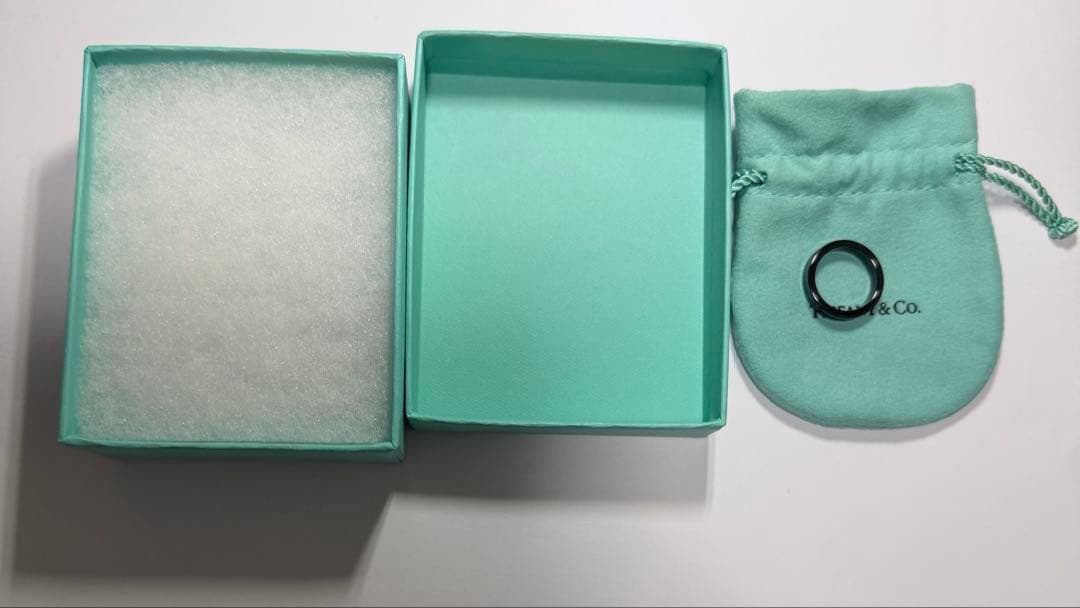 Tiffany & Co. 1837 チタン　ナローリング　11号