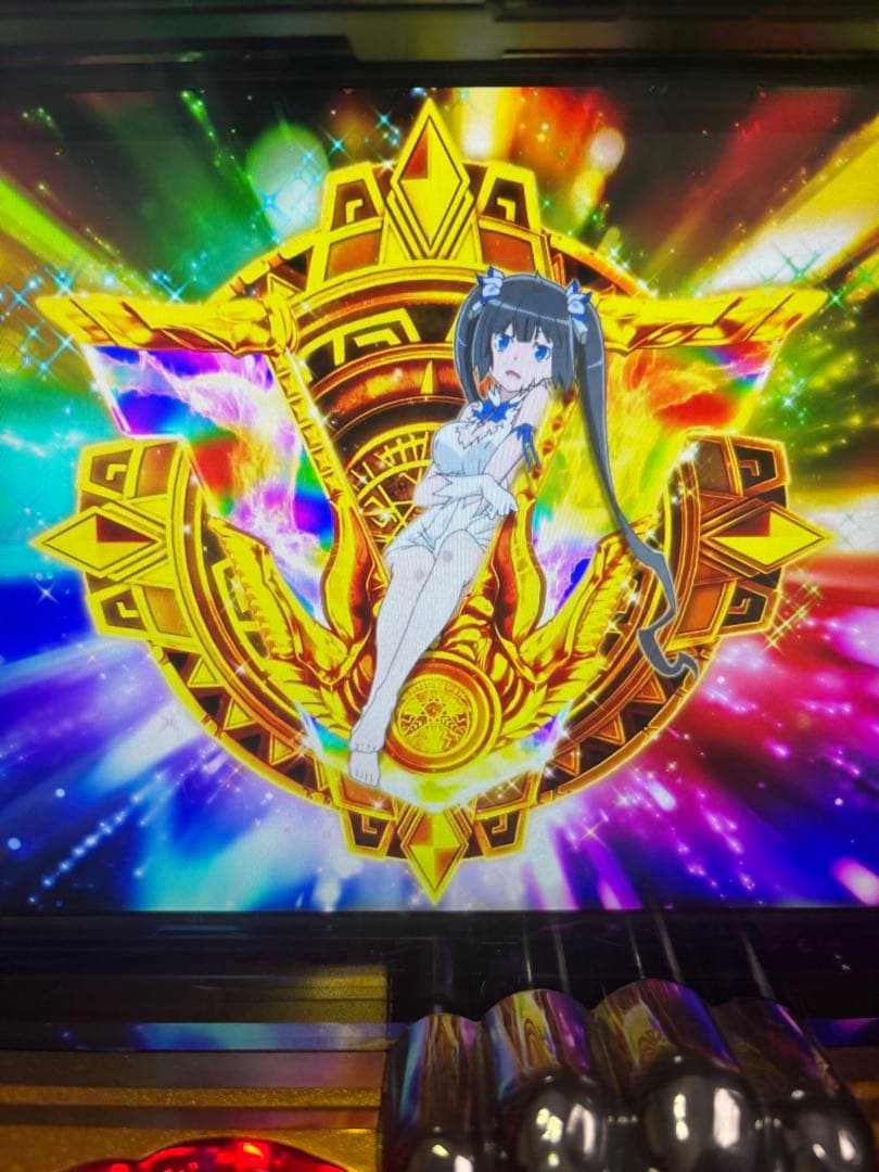 【動作確認済み】パチスロ 実機 ダンまち　アミューズメント仕様