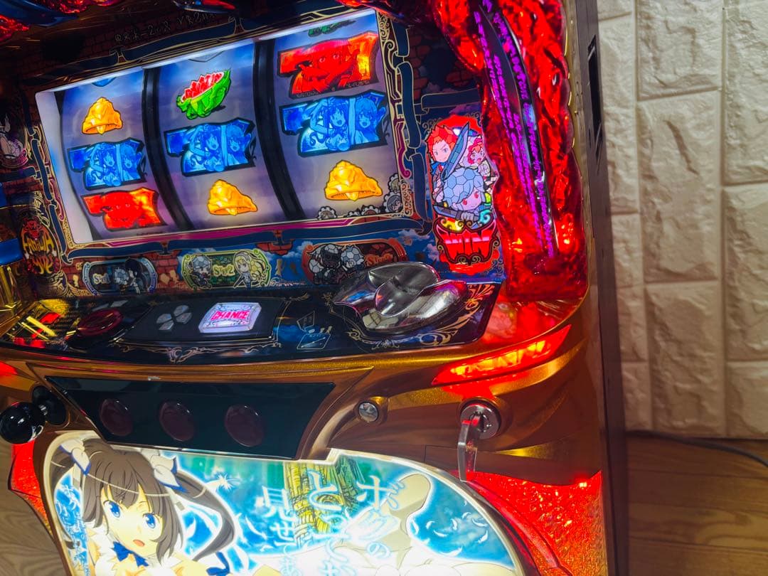 【動作確認済み】パチスロ 実機 ダンまち　アミューズメント仕様