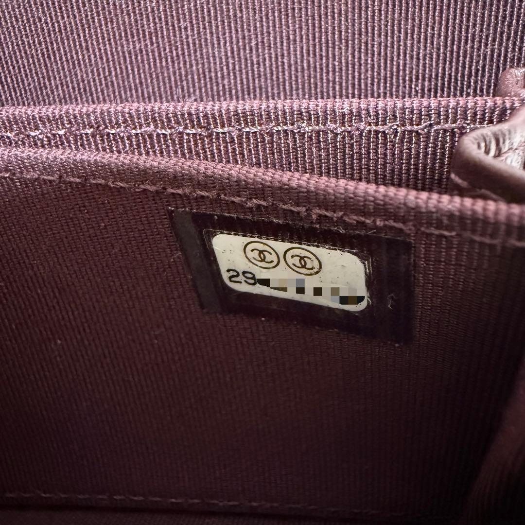 CHANEL シャネル カードケース 小銭入れ キャビアスキン ケース