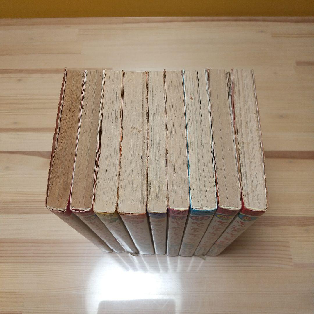 キャンディキャンディ　全9巻　赤文字統一　特価品　いがらしゆみこ　水木杏子