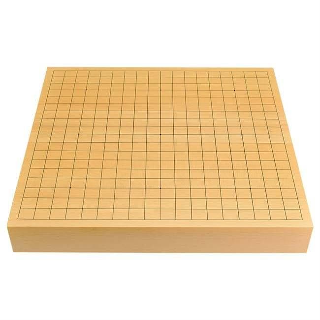 INTENAVI 囲碁盤　木刻印線　新榧　新かや 15号　厚さ40mm