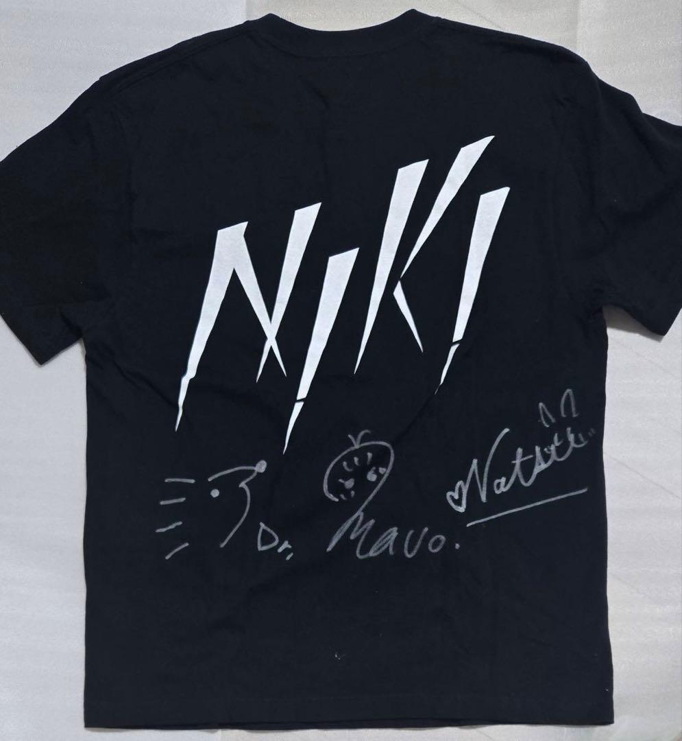 NIKI Tシャツ サイン入り #NEKI_NIKIT