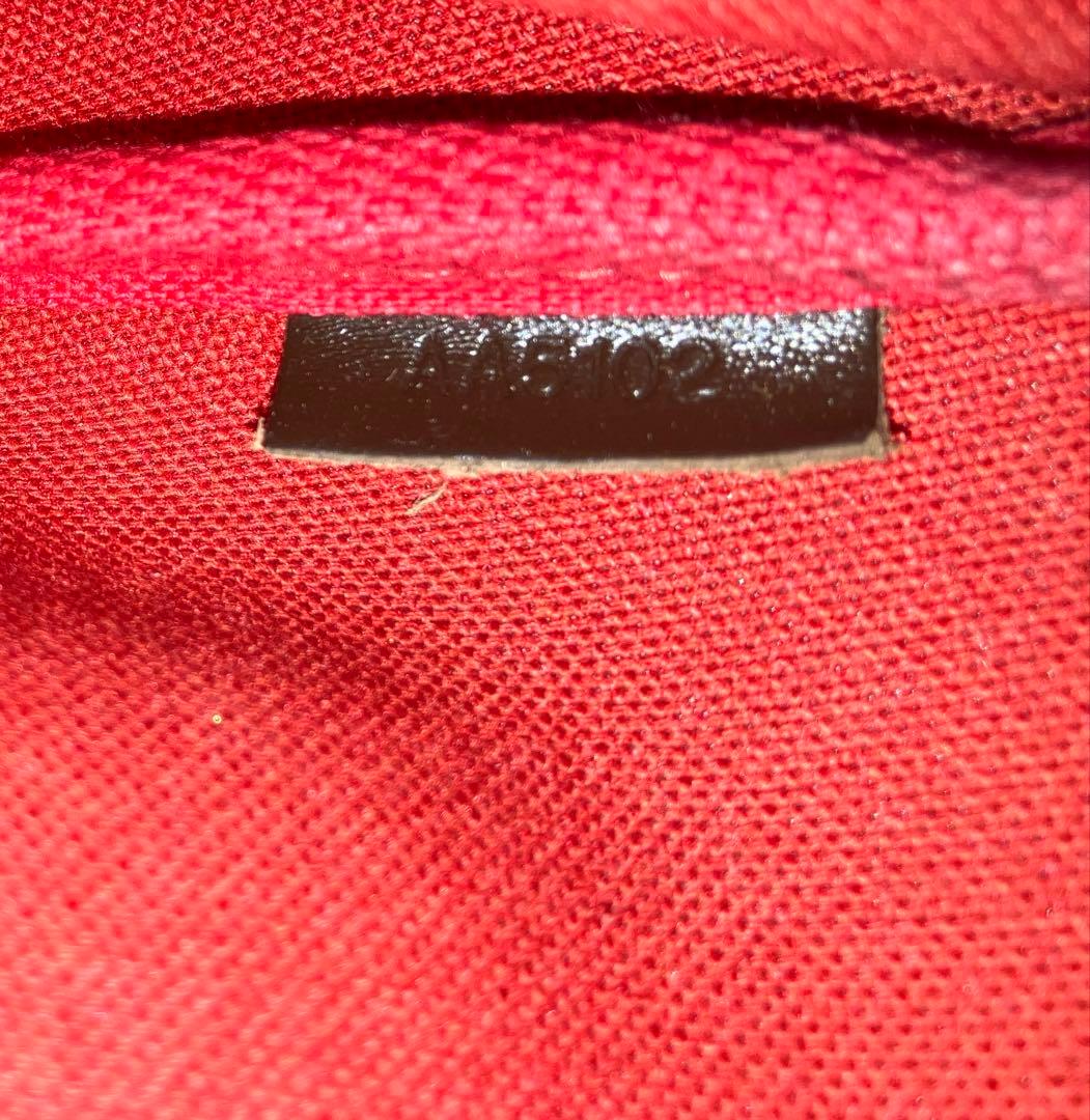 ルイ・ヴィトンのダミエ・エベヌ エヴァ ショルダーバッグ