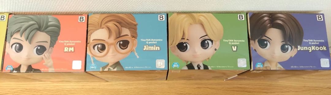 TinyTAN Qposket フィギュア 14種 コンプ セット