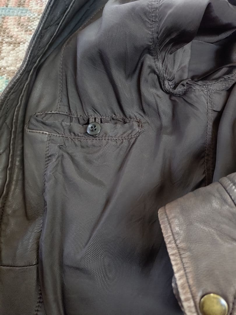 値下げ！sage de cret レザー ジャケット フライト サージュデクレ