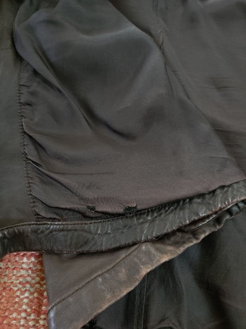 値下げ！sage de cret レザー ジャケット フライト サージュデクレ