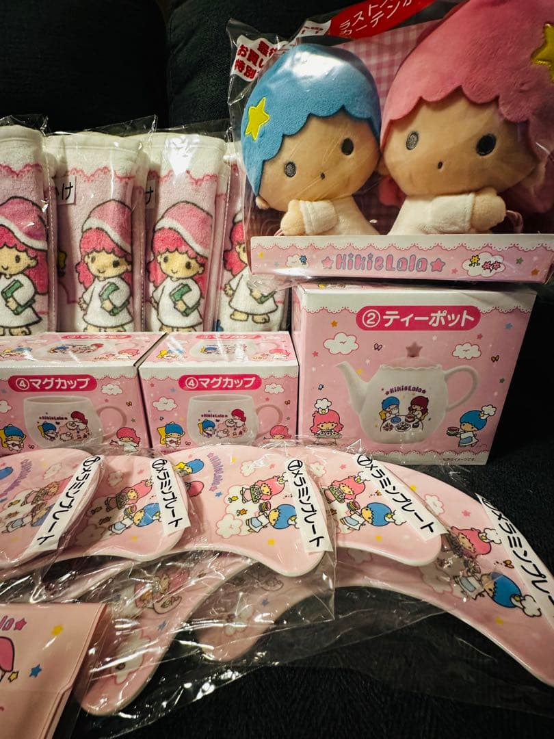 【新品未開封】サンリオ キキ＆ララ 当りくじ まとめ売り 全25点セット