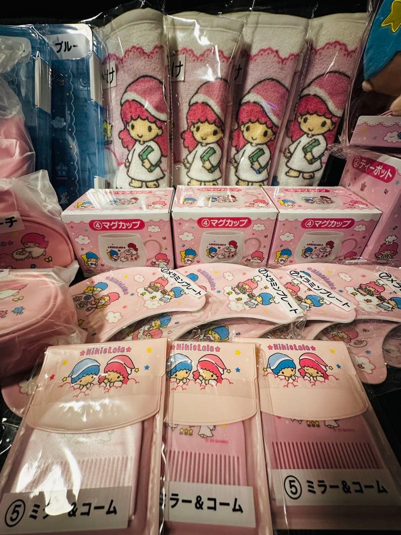 【新品未開封】サンリオ キキ＆ララ 当りくじ まとめ売り 全25点セット