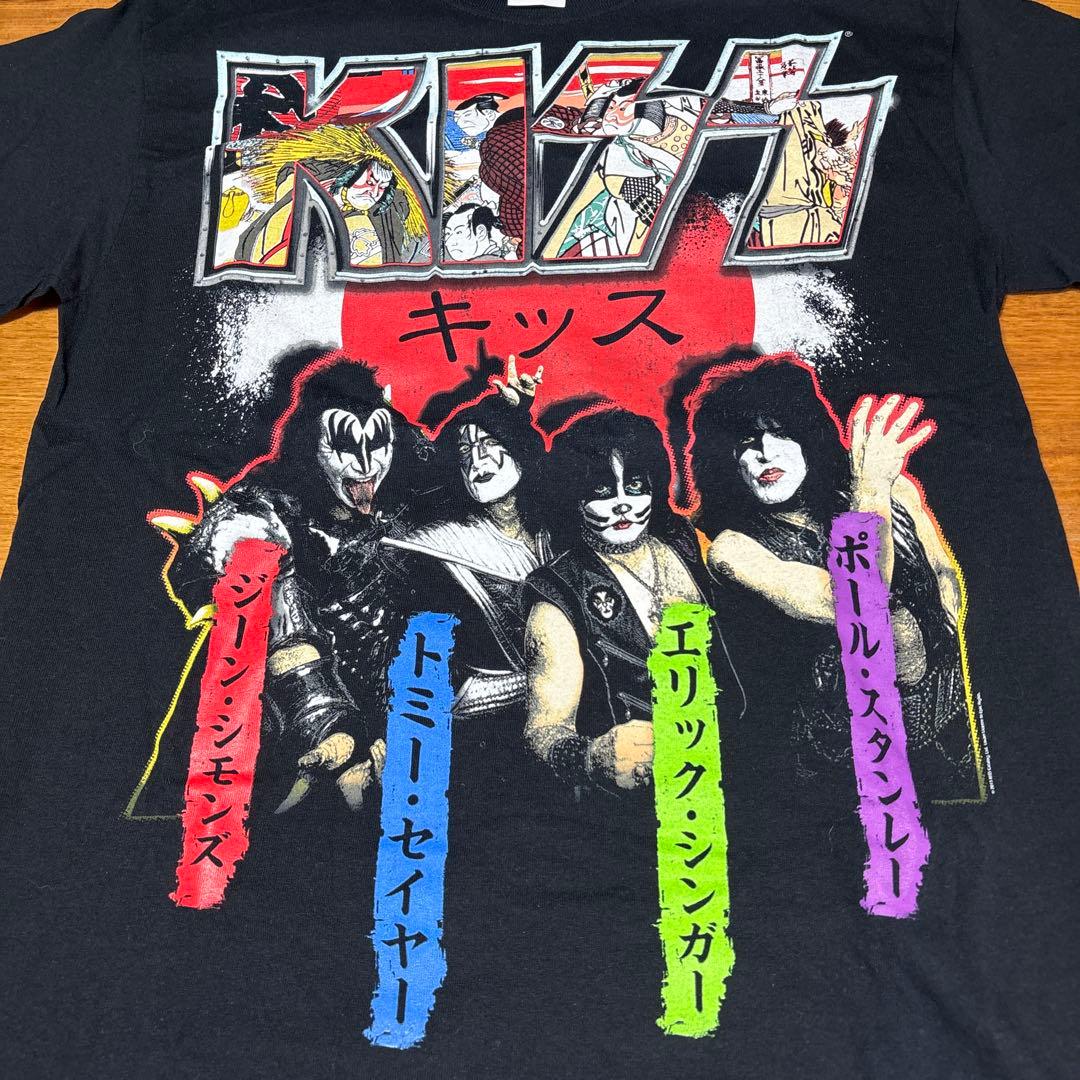 KISS バンド Tシャツ Mサイズ 黒