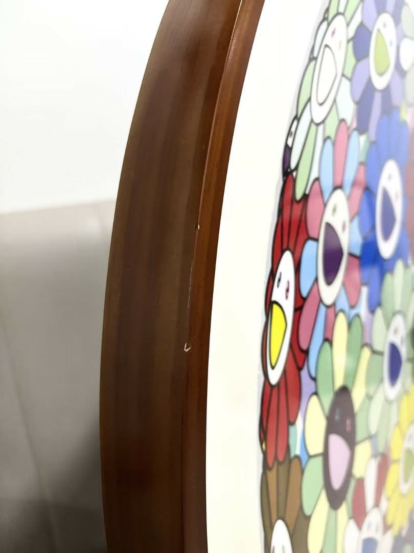 村上隆「お花畑の中に顔をうずめる」フラワー ポスター