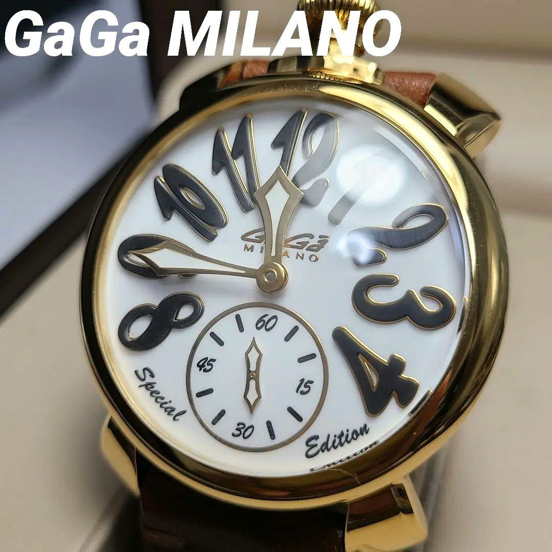 GaGa MILANO　マヌアーレ48MM　スペシャルエディション　稼働品　時計