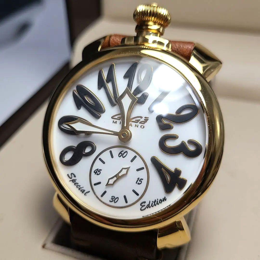 GaGa MILANO　マヌアーレ48MM　スペシャルエディション　稼働品　時計
