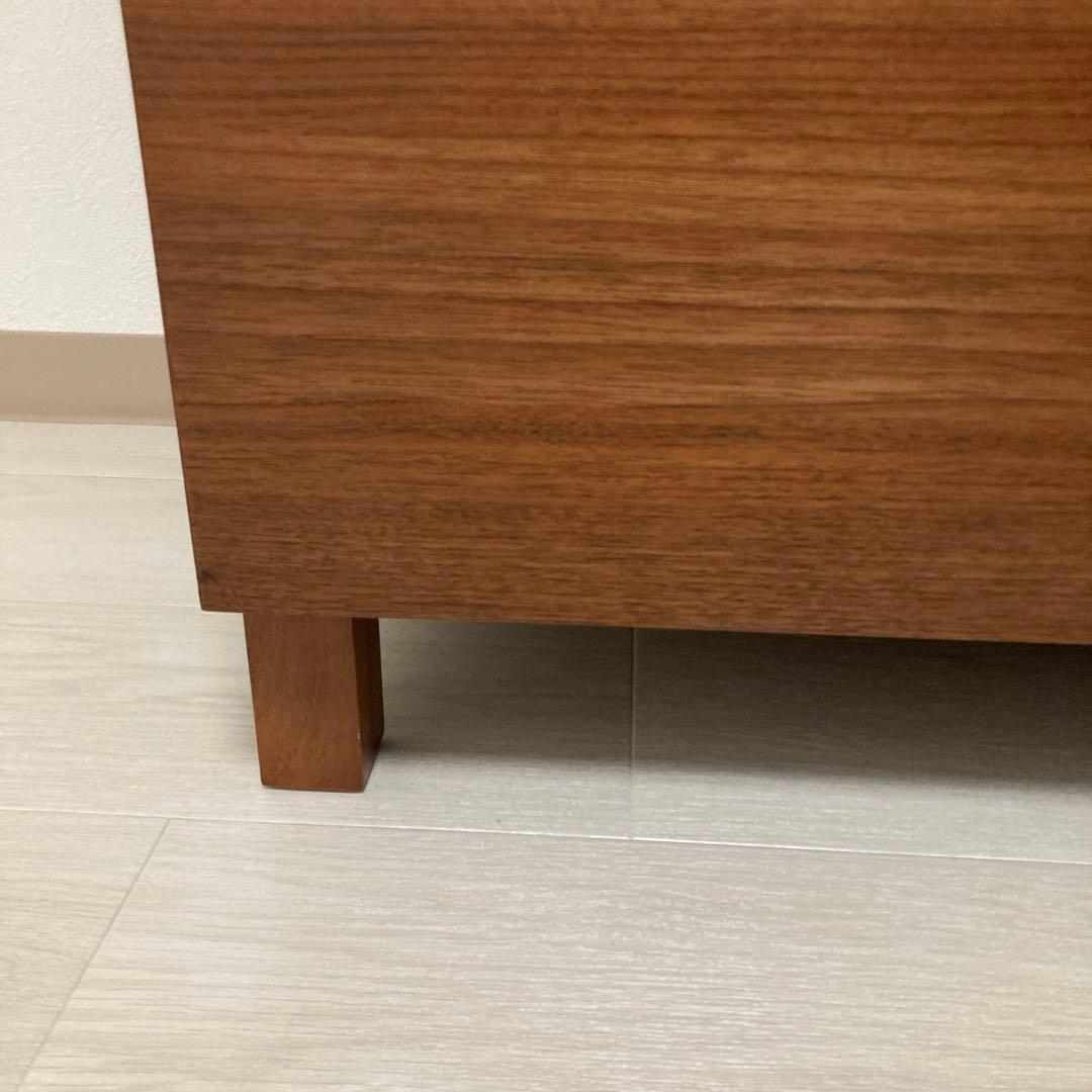 無印ウォールナット　キャビネット
