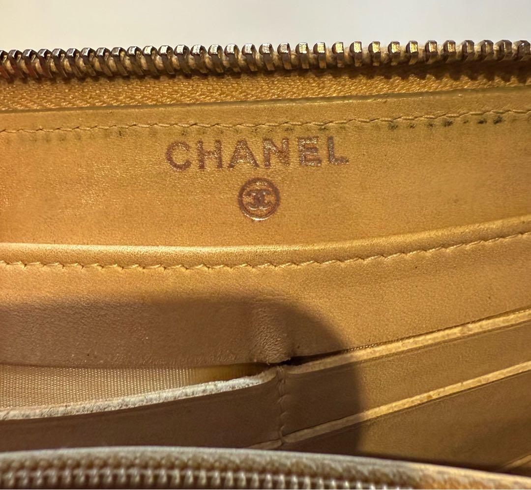 CHANEL ココマーク ウルトラステッチ ラム 財布